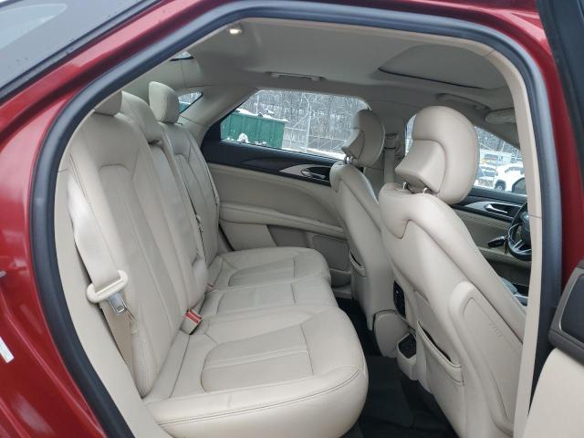 3LN6L5F94HR625173 - 2017 LINCOLN MKZ RESERVE წითელი ფოტო 10