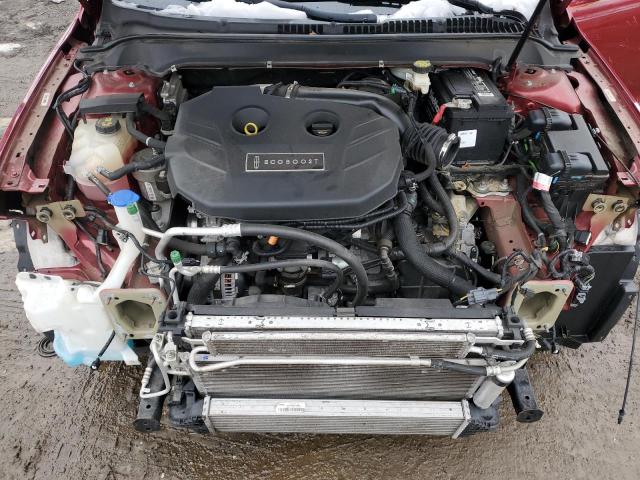 3LN6L5F94HR625173 - 2017 LINCOLN MKZ RESERVE წითელი ფოტო 11