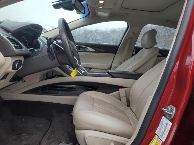 3LN6L5F94HR625173 - 2017 LINCOLN MKZ RESERVE წითელი ფოტო 7