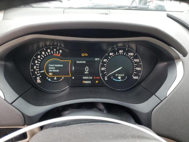 3LN6L5F94HR625173 - 2017 LINCOLN MKZ RESERVE წითელი ფოტო 9