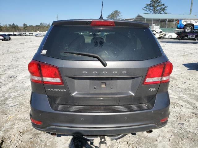 3C4PDCEGXET157538 - 2014 DODGE JOURNEY R/T GRAY photo 6