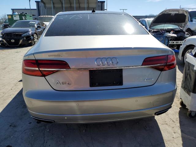 WAU44AFD2HN012751 - 2017 AUDI A8 L QUATTRO GRAY photo 6