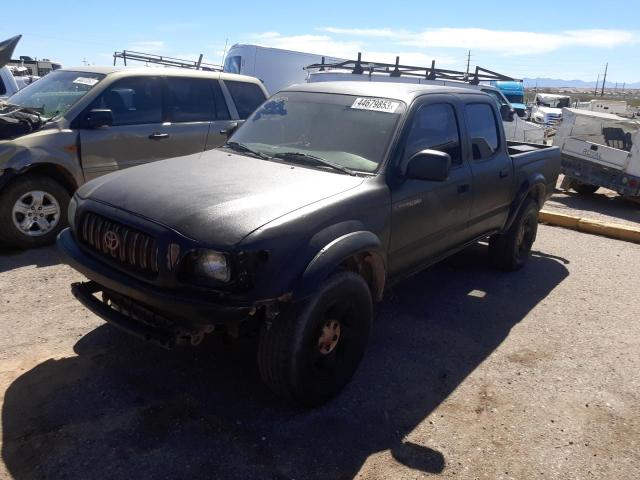 5TEGN92N23Z264631 - 2003 TOYOTA TACOMA DOUBLE CAB PRERUNNER BLACK photo 1