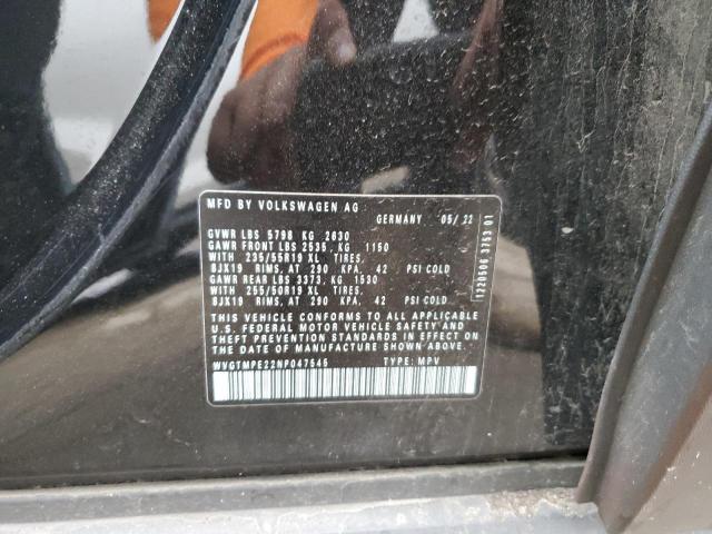 WVGTMPE22NP047545 - 2022 VOLKSWAGEN ID.4 PRO S შავი ფოტო 14