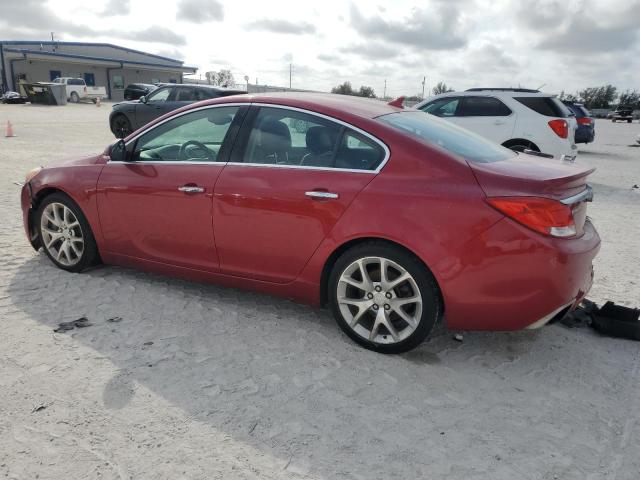 2G4GV5GV2D9212386 - 2013 BUICK REGAL GS Қызыл фото 2