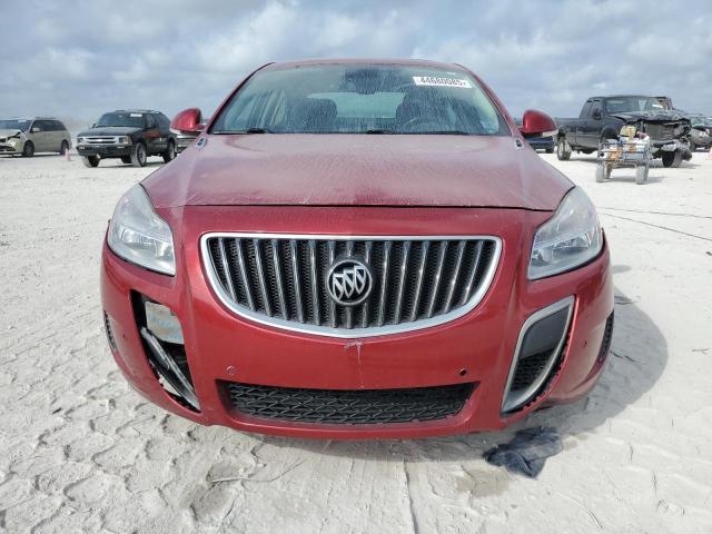 2G4GV5GV2D9212386 - 2013 BUICK REGAL GS Қызыл фото 5
