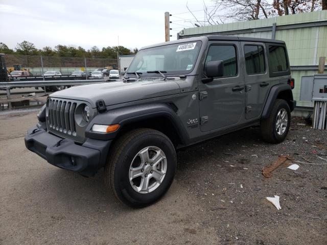 1C4HJXDN3MW520324 - 2021 JEEP WRANGLER U SPORT Grau Foto 1