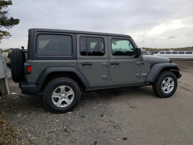 1C4HJXDN3MW520324 - 2021 JEEP WRANGLER U SPORT Grau Foto 3