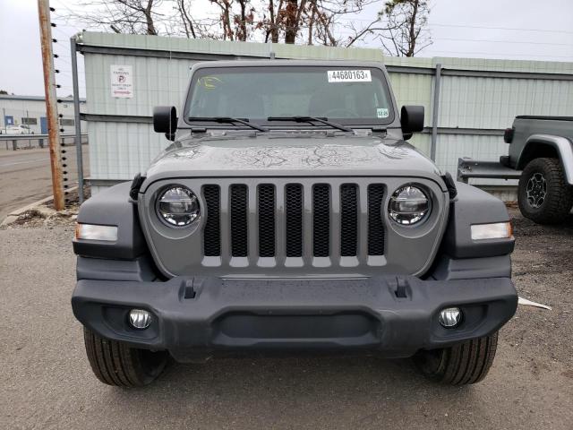 1C4HJXDN3MW520324 - 2021 JEEP WRANGLER U SPORT Grau Foto 5