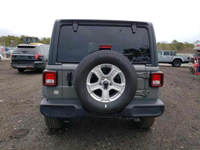 1C4HJXDN3MW520324 - 2021 JEEP WRANGLER U SPORT Grau Foto 6