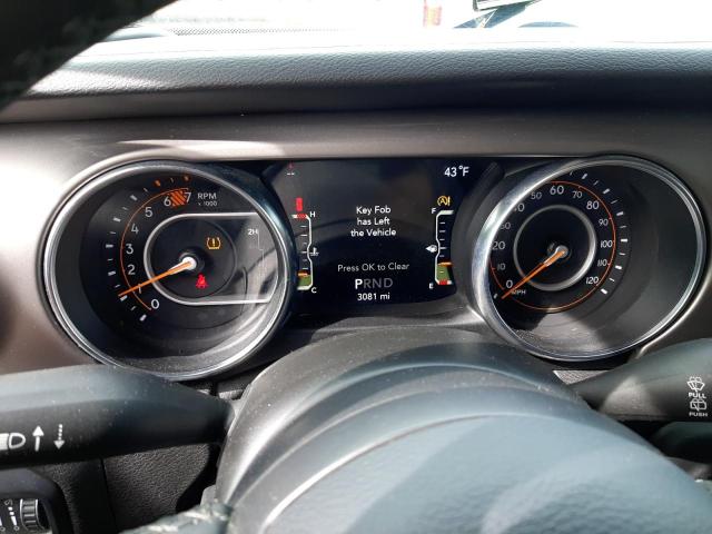 1C4HJXDN3MW520324 - 2021 JEEP WRANGLER U SPORT Grau Foto 9