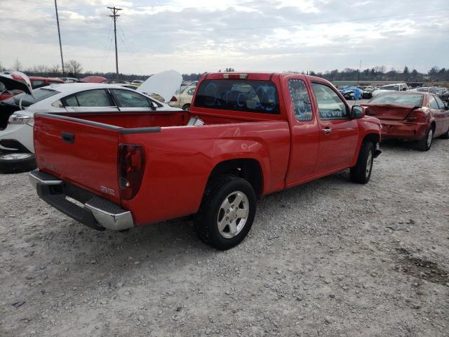 1GTCS199698135996 - 2009 GMC CANYON RED photo 3