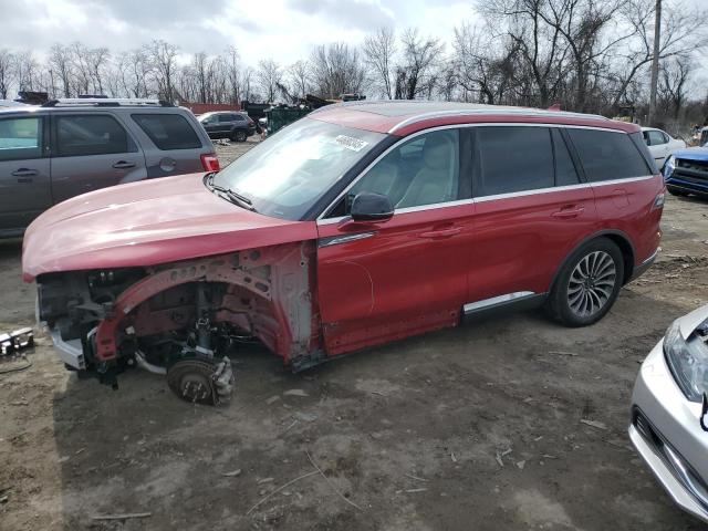5LM5J7XC0LGL18619 - 2020 LINCOLN AVIATOR RESERVE BURGUNDY photo 1