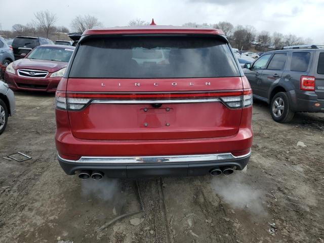 5LM5J7XC0LGL18619 - 2020 LINCOLN AVIATOR RESERVE BURGUNDY photo 6