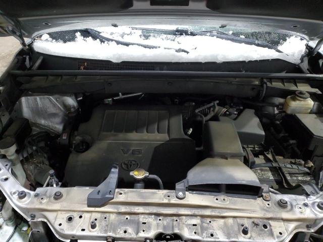 5TDJKRFH0FS187908 - 2015 TOYOTA HIGHLANDER XLE 银色 照片 12