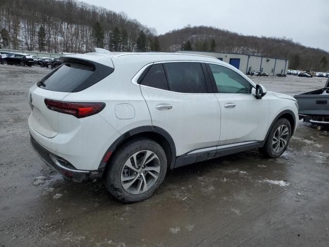 LRBFZPR44ND050669 - 2022 BUICK ENVISION ESSENCE WHITE photo 3