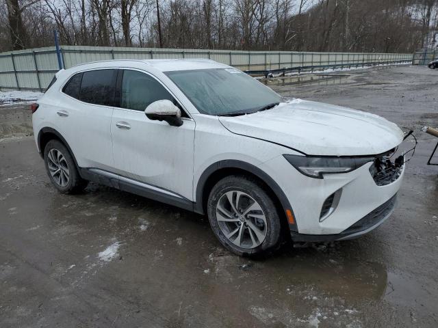 LRBFZPR44ND050669 - 2022 BUICK ENVISION ESSENCE WHITE photo 4