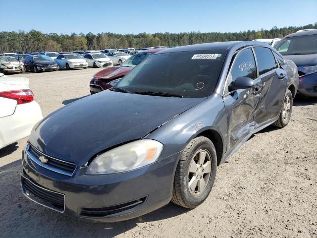 2G1WT57N691300832 - 2009 CHEVROLET IMPALA 1LT BLUE photo 1