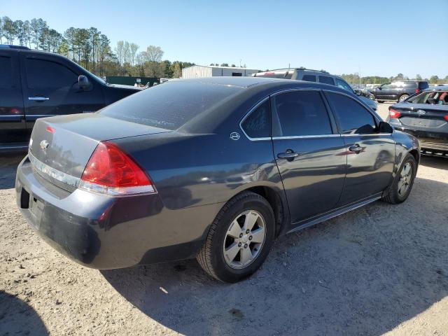 2G1WT57N691300832 - 2009 CHEVROLET IMPALA 1LT BLUE photo 3