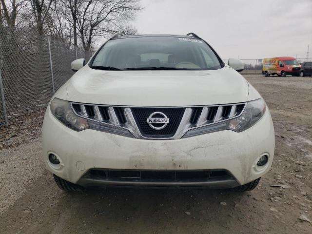 JN8AZ1MW4AW104671 - 2010 NISSAN MURANO S WHITE photo 5