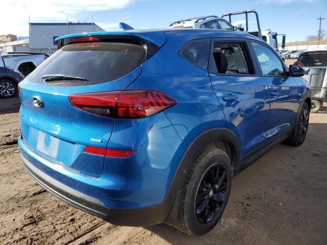 KM8J2CA41LU088034 - 2020 HYUNDAI TUCSON SE BLUE photo 3