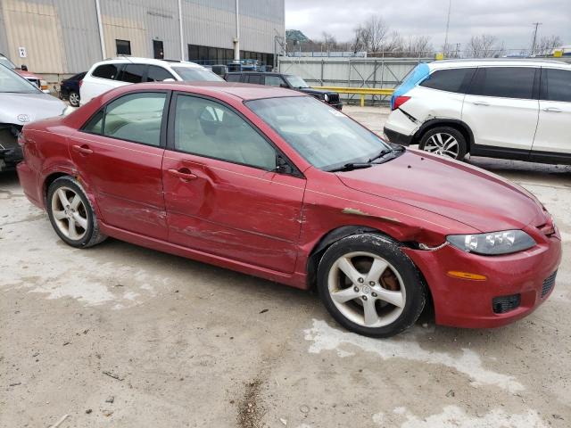 1YVHP80C475M49969 - 2007 MAZDA 6 I MAROON photo 4