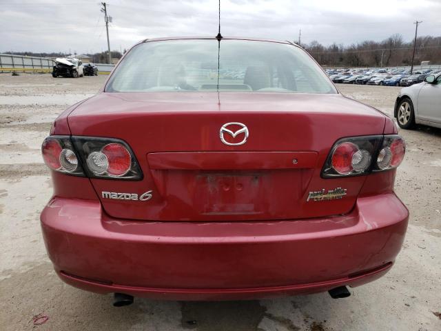 1YVHP80C475M49969 - 2007 MAZDA 6 I MAROON photo 6