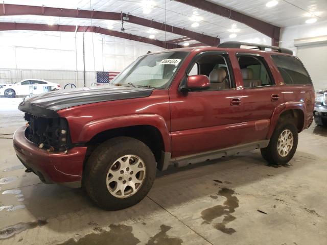 1GNEK13Z63R209847 - 2003 CHEVROLET TAHOE K1500 BURGUNDY photo 1