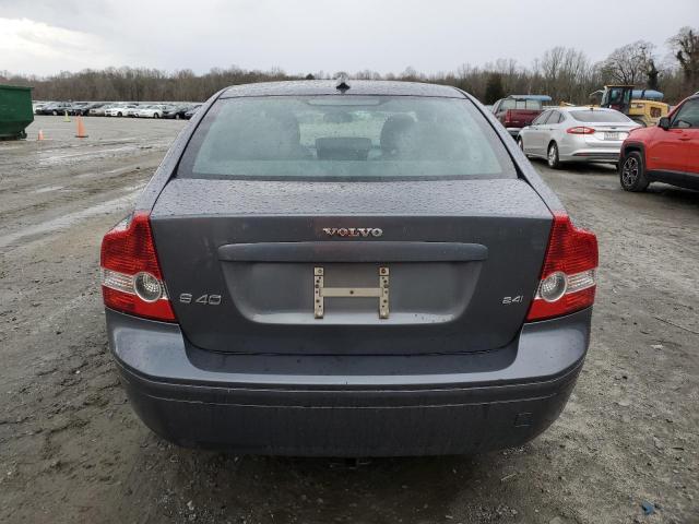 YV1MS382672315123 - 2007 VOLVO S40 2.4I GRAY photo 6