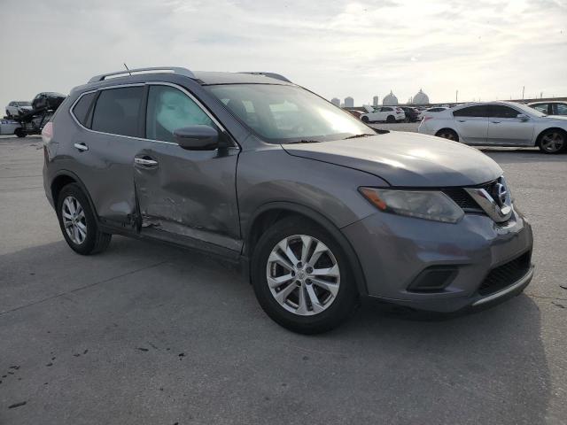 KNMAT2MTXGP615622 - 2016 NISSAN ROGUE S GRAY photo 4