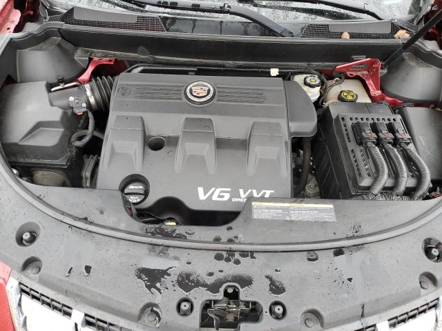 3GYFNCE37FS586045 - 2015 CADILLAC SRX PERFORMANCE COLLECTION Czerwony zdjęcie 12