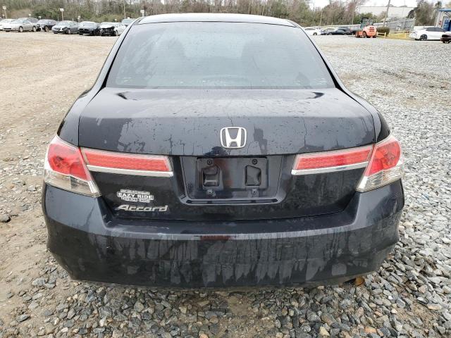 1HGCP2F35BA051434 - 2011 HONDA ACCORD LX BLACK photo 6