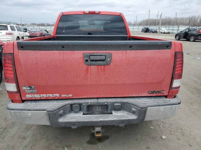 1GTR2VEA2BZ115326 - 2011 GMC SIERRA K1500 SLE RED photo 6