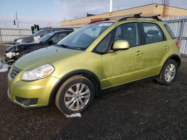 JS2YB5A32D6102749 - 2013 SUZUKI SX4 GREEN photo 1
