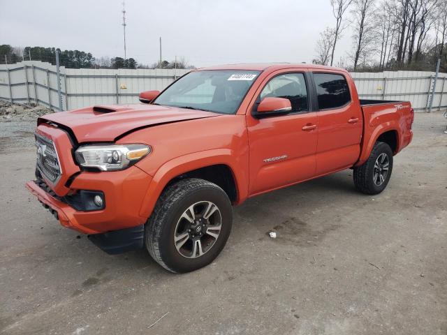 3TMAZ5CN1HM028123 - 2017 TOYOTA TACOMA DOUBLE CAB ORANGE photo 1