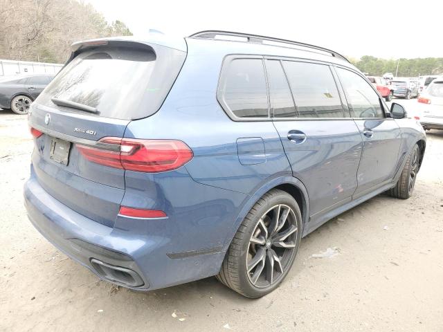 5UXCW2C05N9L13078 - 2022 BMW X7 XDRIVE40I BLUE photo 3