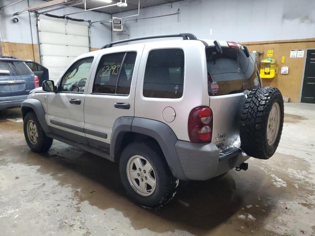 1J4GL48K47W572354 - 2007 JEEP LIBERTY SPORT GRAY photo 2