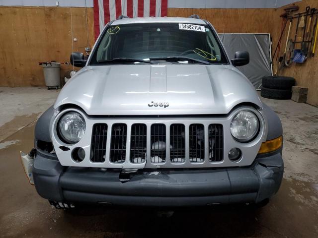 1J4GL48K47W572354 - 2007 JEEP LIBERTY SPORT GRAY photo 5