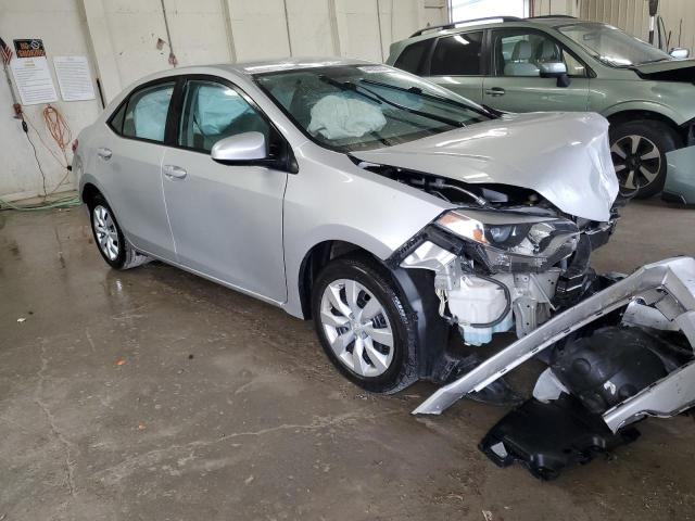 5YFBURHE0GP490912 - 2016 TOYOTA COROLLA L SILVER photo 4