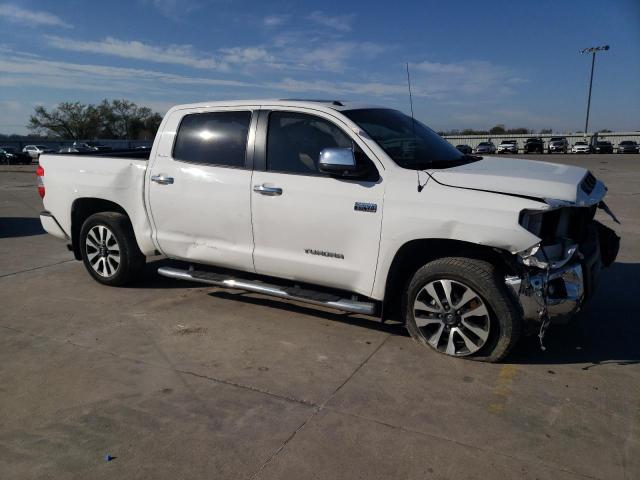 5TFHY5F10KX789303 - 2019 TOYOTA TUNDRA CREWMAX LIMITED WHITE photo 4