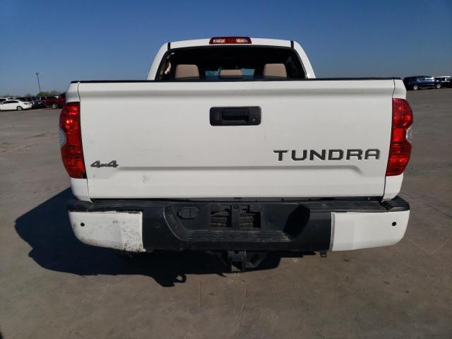 5TFHY5F10KX789303 - 2019 TOYOTA TUNDRA CREWMAX LIMITED WHITE photo 6