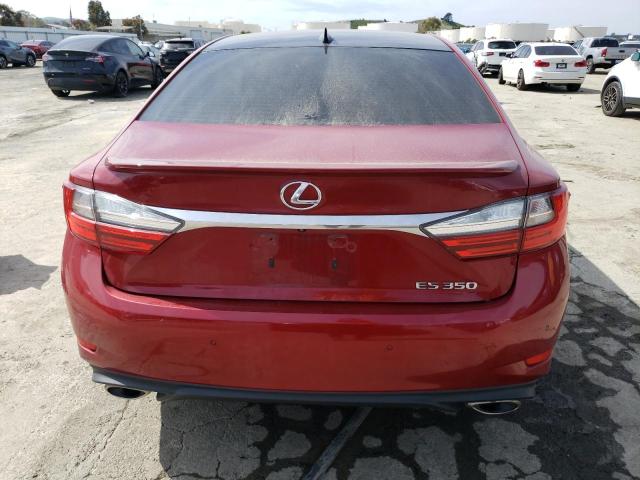 58ABK1GG7HU046588 - 2017 LEXUS ES 350 RED photo 6