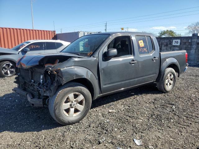 1N6AD0ER1CC454483 - 2012 NISSAN FRONTIER S BLACK photo 1