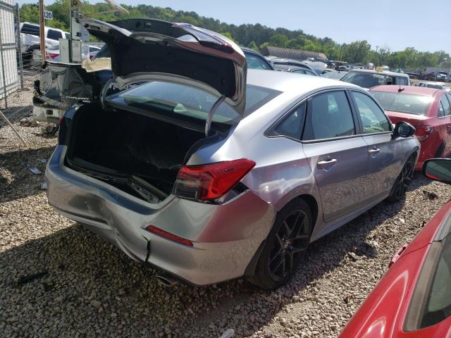 2HGFE2F55PH507672 - 2023 HONDA CIVIC SPORT GRAY photo 3