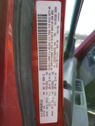 1J8GN28K78W244781 - 2008 JEEP LIBERTY SPORT RED photo 13