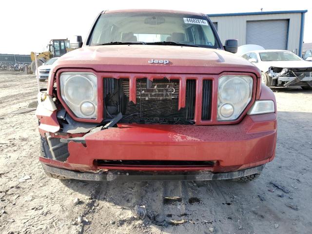 1J8GN28K78W244781 - 2008 JEEP LIBERTY SPORT RED photo 5