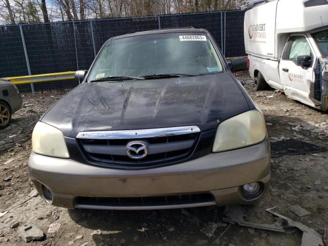 4F2YZ04184KM04895 - 2004 MAZDA TRIBUTE LX BLACK photo 5