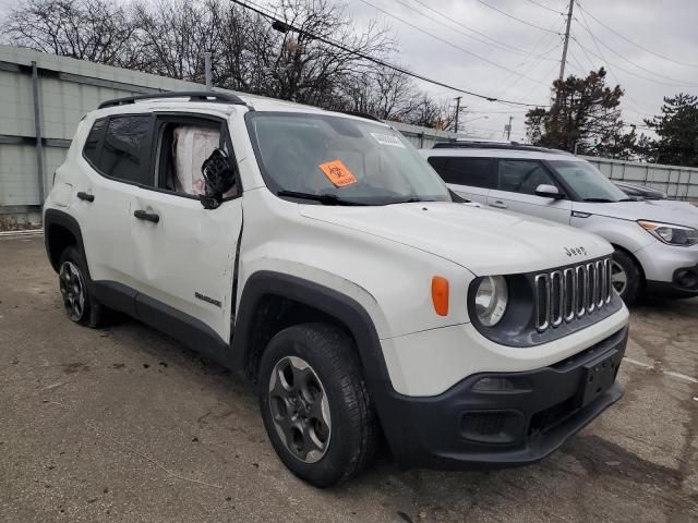 ZACCJBAB5HPF33778 - 2017 JEEP RENEGADE SPORT WHITE photo 4