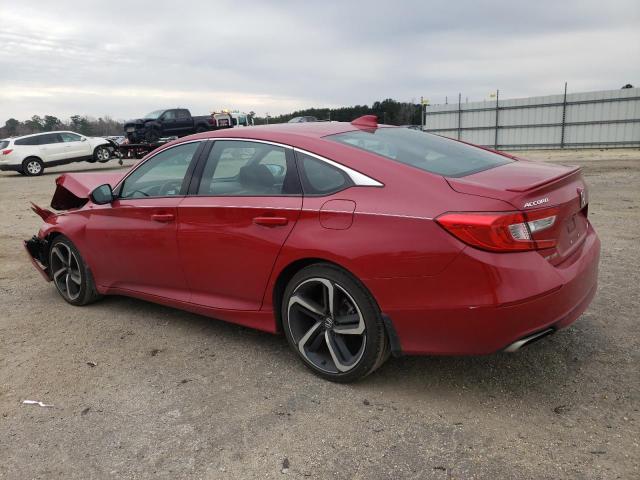 1HGCV1F3XLA112441 - 2020 HONDA ACCORD SPORT RED photo 2