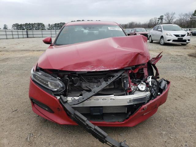 1HGCV1F3XLA112441 - 2020 HONDA ACCORD SPORT RED photo 5